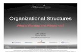 John milburn   organizational structures – whats working and whats not