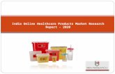 India online healthcare products market research report   2020