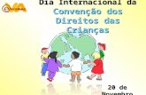 Dia internacional da convenção dos direitos das crianças