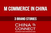 Mobile Commerce in China: 3 Brand Stories