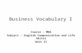MBA-I ECLS_u-2_business vocabulary I