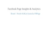 Nestle facebook reach & engagement analysis