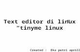 editor linux -> tugas 11