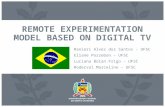 exp.at'15: Remote Experimentation Model Based on Digital TV