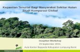 Kepastian Tenurial Bagi Masyarakat Sekitar Hutan Studi Komparasi Global