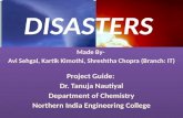 Disasters & its Management
