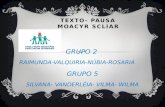 Texto  "Pausa" - Moacyr Scliar - Vilma Vargas de Lima