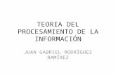 Teoría del procesamiento de la información...maestro gabriel...