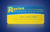 Revive Health Centres - Chiropractic Care Toronto