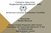 Reglamento Institucional-UPC