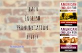 Teach English Pronunciation Better. Here's help for your Japanese and Arabic speakers!