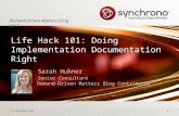 Doing Implementation Documentation Right
