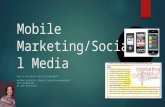 Mobile Marketing Social Media