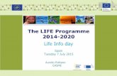 Oportunitats dins el Programa LIFE per a empreses i institucions públiques