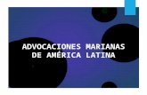 Advocaciones Marianas en América Latina