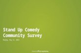 540 Comics, one questionnaire, the UK Stand-Up Scene in a Nutshell.