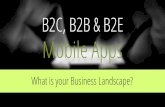 B2C, B2B & B2E Mobile Apps