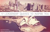 17 Leadership Quotes to Inspire You