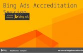 Bing Ads Connect Accreditation Support deck