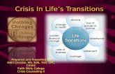 Crisis counseling ii   chapter 12 - life transitions