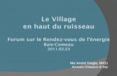 Village Du Ruisseau Development Project