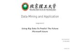 Predict the future with big data (Microsoft azure)
