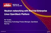 Neutron networking with Red Hat Enterprise Linux OpenStack Platform