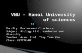 Vnu – hanoi university of sciences