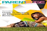 ParentEdge’s l Guide to Writing an Effective Book Review