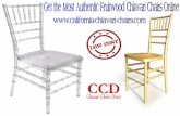 Get the most authentic fruitwood chiavari chairs online