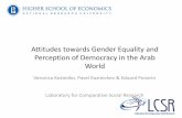 Attitudes towards Gender Equality and Perception of Democracy in the Arab World
