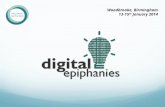 Digital Epiphanies project presentation @ Balance Network retreat in Birmingham (Jan. 2014)