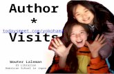 What schools are looking for in visiting authors and how to improve your chances of being invited.