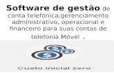Software de gestão para Conta Telefônica " Empresarial"