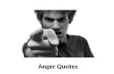 Anger - Inspirational and motivational quotes