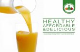 Appy kitchen Presentaiton: Naturally Formulating Healthy Drinks