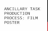 Ancillary task production process poster