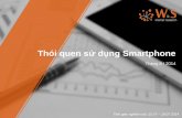 [Report] Habit of using smartphone in Vietnam
