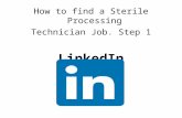 Sterile Processing Technician Job Search