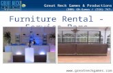 Furniture Rental - Service Bars