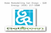 Home Remodel San Diego - GGR Energy