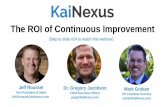 The ROI of Continuous Improvement (KaiNexus Webinar)