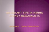 Important Tips in Hiring Sydney Removalists