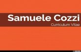 Samuele Cozzi - Curriculum Vitae 2015