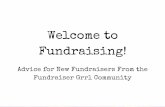Advice for New Fundraisers From the Fundraiser Grrl Community