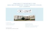 Project report on recruitment and selection at cmpdi