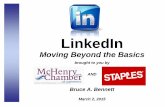 LinkedIn McHenry Area Chamber of Commerce, March  2015