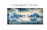 Lionsgate films