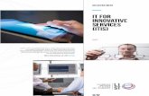 Presentation leaflet - "IT for Innovative Services" (ITIS) department