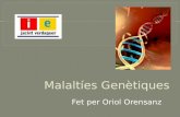 Malaltíes genètiques